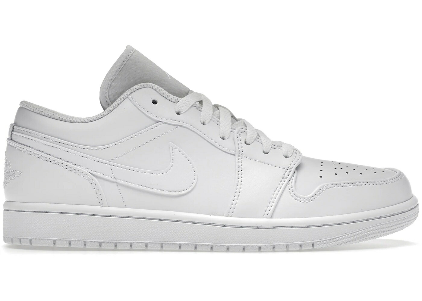 ナイキ ジョーダン 白色 ホワイト スニーカー メンズ JORDAN 1 LOW TRIPLE WHITE / WHITE WHITE