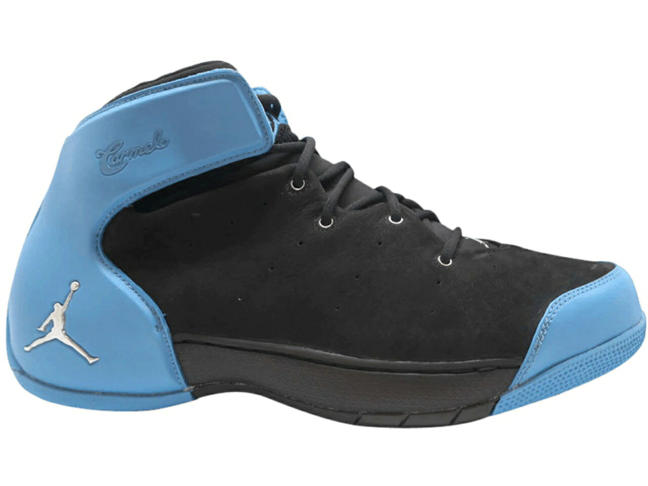 スニーカー ナイキ ジョーダン Jordan 青色 ブルー 黒色 ブラック 1 5 スニーカー Carmelo University Blue Black 04 スニケス