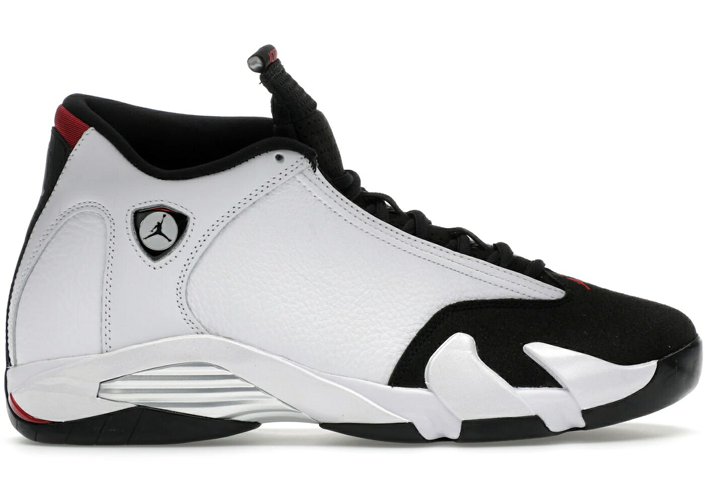ナイキ ジョーダン 黒いこと 黒いこと 白いこと 白いこと 赤 赤いこと スニーカー メンズ JORDAN 14 RETRO BLACK TOE (2024) / WHITE VARSITY RED BLACK METALLIC