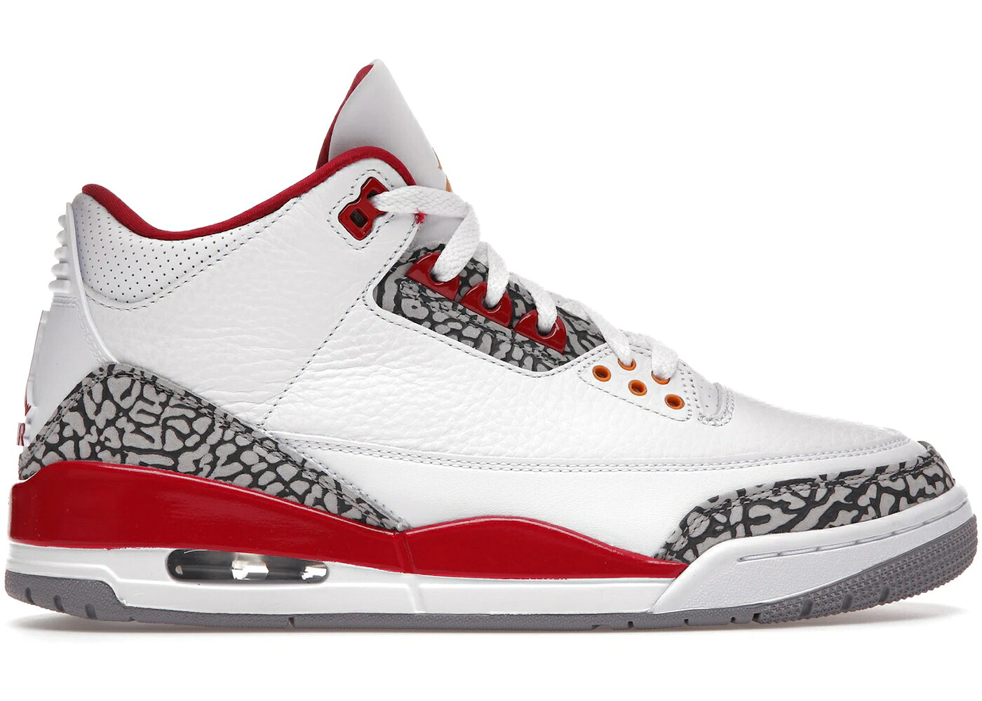 ナイキ ジョーダン 枢機卿 赤 赤いこと 白いこと 白いこと カリー スニーカー メンズ JORDAN 3 RETRO CARDINAL RED / WHITE LIGHT CURRY CARDINAL RED