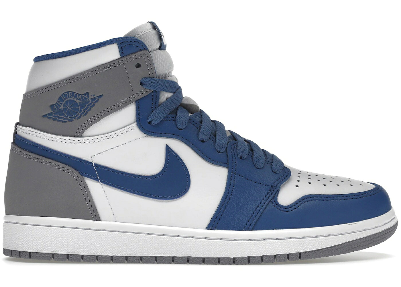 ナイキ ジョーダン ハイ 青色 ブルー 白色 ホワイト 灰色 シメント グレー スニーカー メンズ JORDAN 1 RETRO HIGH OG TRUE BLUE / TRUE BLUE WHITE CEMENT GREY