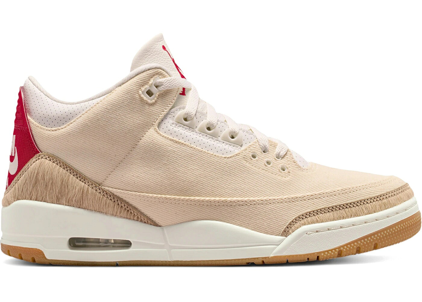 ナイキ ジョーダン ルーナー ルナー ジーンズ 赤 赤いこと スニーカー メンズ JORDAN 3 RETRO LEVI S LUNAR NEW YEAR / DENIM SAIL GYM RED