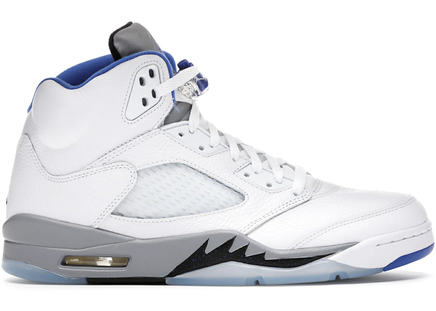 ナイキ ジョーダン 白いこと 白いこと ステルス 黒いこと 黒いこと スニーカー メンズ JORDAN 5 RETRO WHITE STEALTH (2021) / WHITE STEALTH BLACK HYPER ROYAL