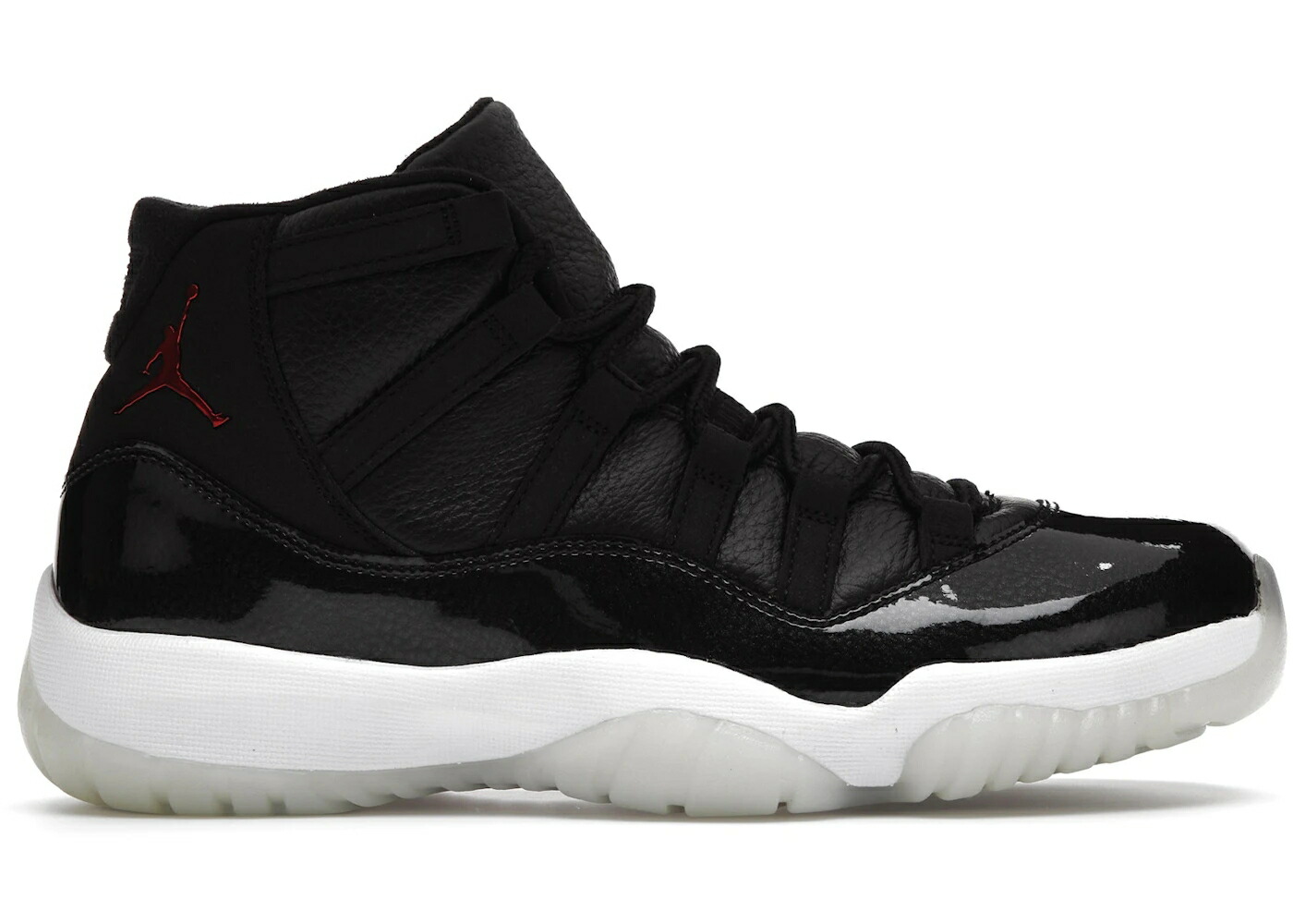 ナイキ ジョーダン 黒色 ブラック 赤 レッド 白色 ホワイト スニーカー メンズ JORDAN 11 RETRO 72-10 / BLACK GYM RED WHITE ANTHRACITE