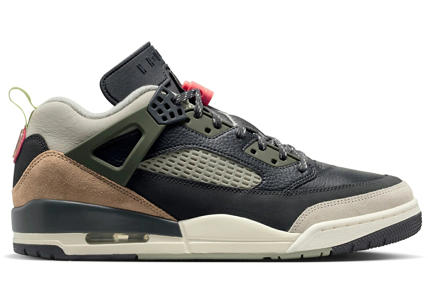ナイキ ジョーダン カーゴ カーキ ワイルド スニーカー メンズ JORDAN SPIZIKE LOW ANTHRACITE MANGO CARGO KHAKI / ANTHRACITE LIGHT WILD MANGO|スニケス