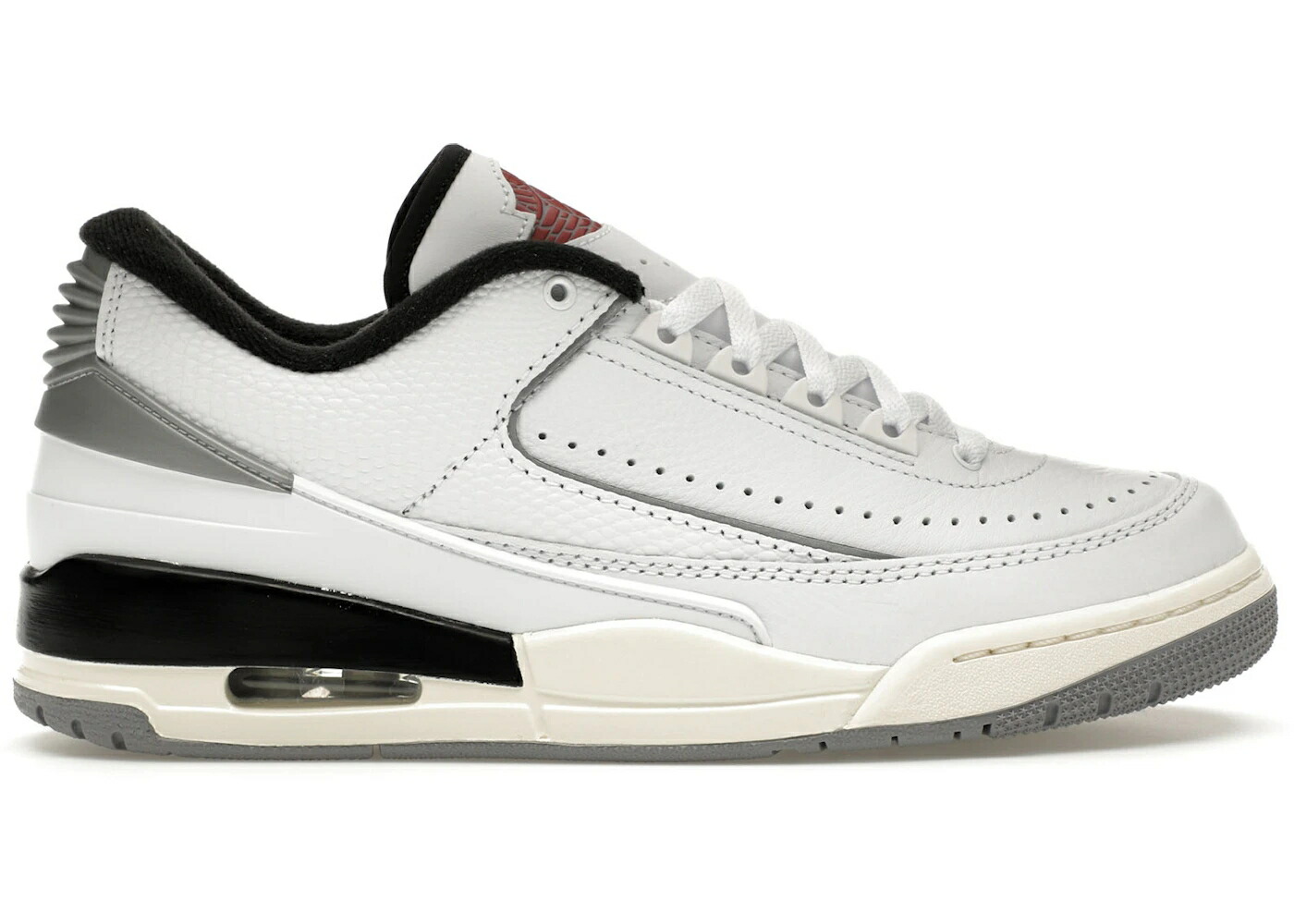 ナイキ ジョーダン 白色 ホワイト 黒色 ブラック 銀色 シルバー スニーカー メンズ JORDAN 2/3 WHITE BLACK METALLIC SILVER / WHITE BLACK METALLIC SILVER
