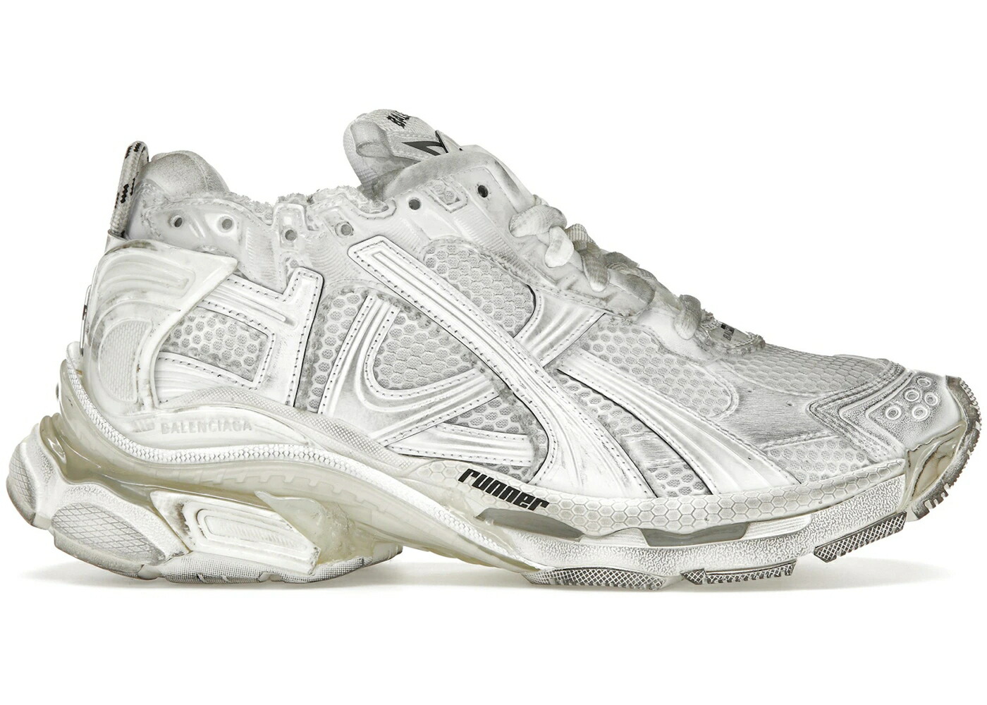 バレンシアガ 白いこと 白いこと スニーカー メンズ BALENCIAGA RUNNER TRIPLE WHITE /