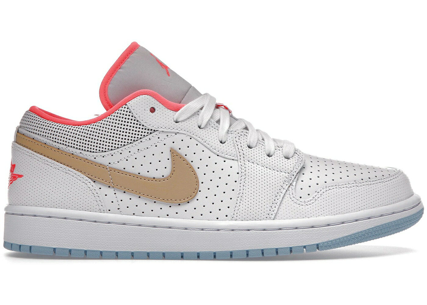 ナイキ ジョーダン 白色 ホワイト クリムゾン WOMEN'S スニーカー レディース JORDAN 1 LOW SE WHITE SESAME (WOMEN'S) / WHITE SESAME FLASH CRIMSON|スニケス