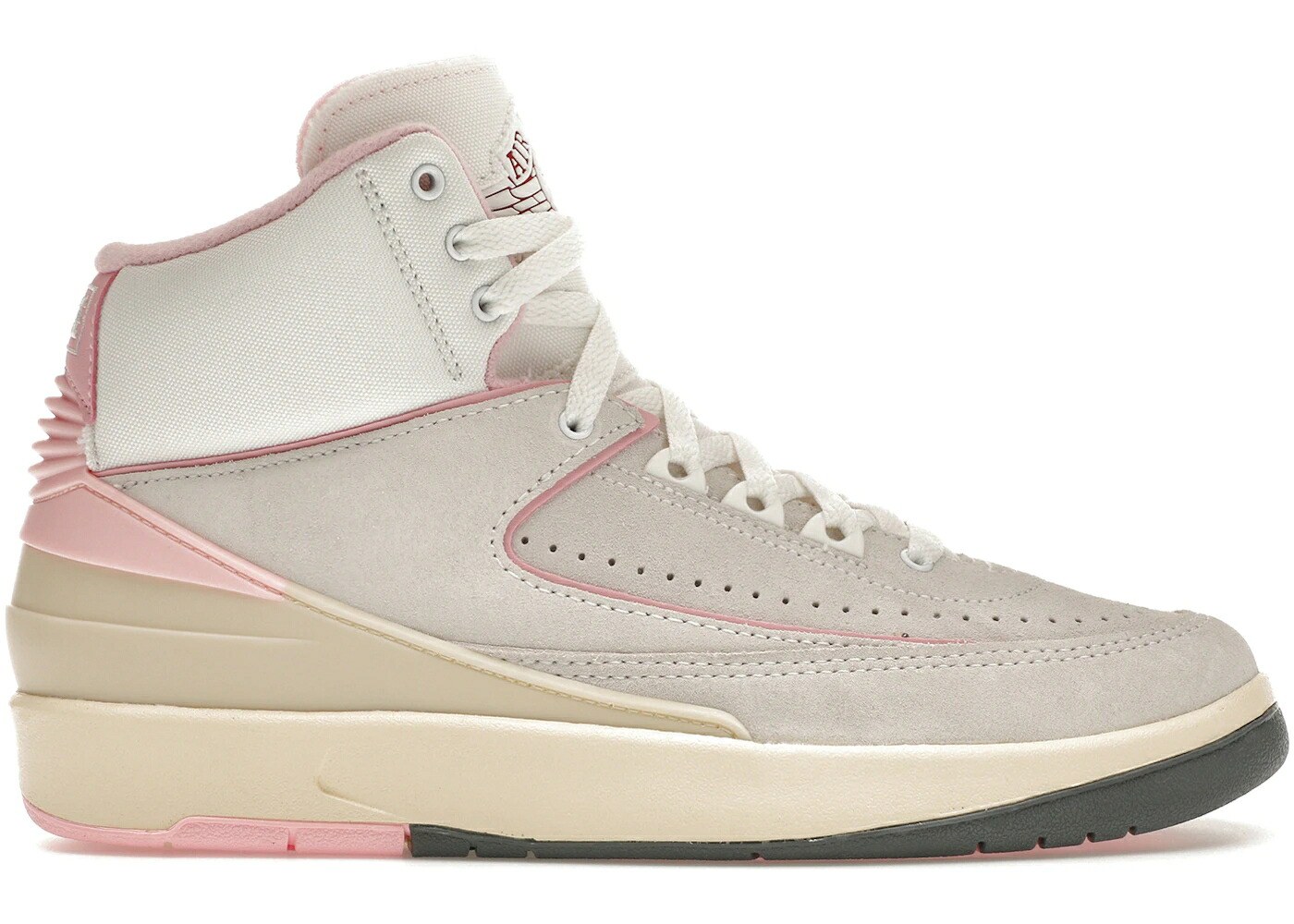 ナイキ ジョーダン サクラ色 白いこと 白いこと 赤 赤いこと WOMEN\u0027S スニーカー レディース JORDAN 2 RETRO SOFT PINK (WOMEN\u0027S) / SUMMIT WHITE GYM RED MEDIUM SOFT
