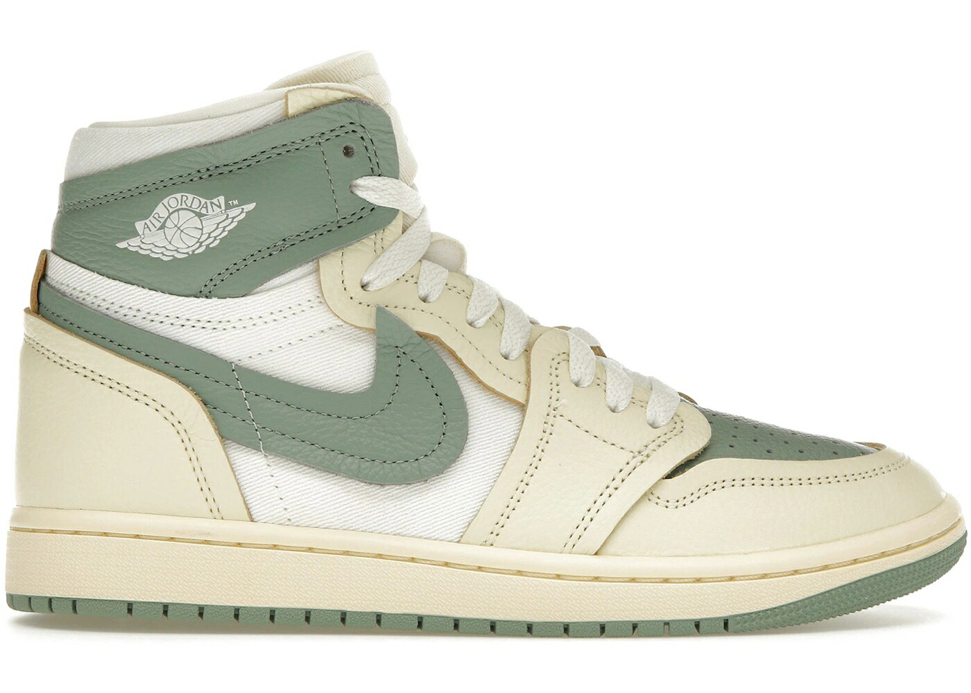 ナイキ ジョーダン ハイ 翡翠 ジェード レジェンド 砂色 サンド WOMEN'S スニーカー レディース JORDAN 1 HIGH METHOD OF MAKE JADE SMOKE (WOMEN'S) / LEGEND SAND JADE SMOKE SAIL
