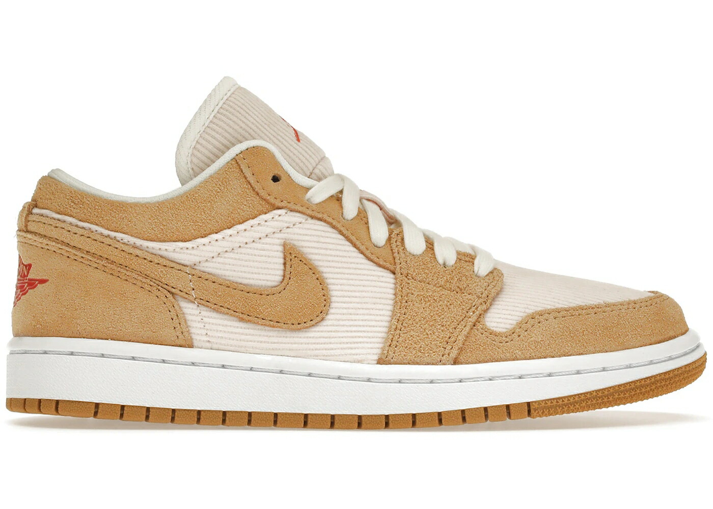 ナイキ ジョーダン 橙 オレンジ色 コール天 WOMEN\u0027S スニーカー レディース JORDAN 1 LOW SE TWINE ORANGE QUARTZ CORDUROY (WOMEN\u0027S) / TWINE ORANGE ORANGE QUARTZ