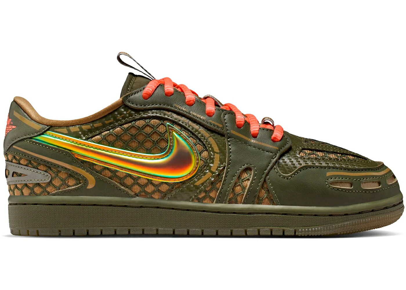 ナイキ ジョーダン 赤銅色 赤銅色 積貨委託貨物 カーキ WOMEN\u0027S スニーカー レディース JORDAN 1 LOW METHOD OF MAKE V3 BROWN KELP CARGO KHAKI (WOMEN\u0027S) / BROWN KELP CARGO KHAKI LIGHT