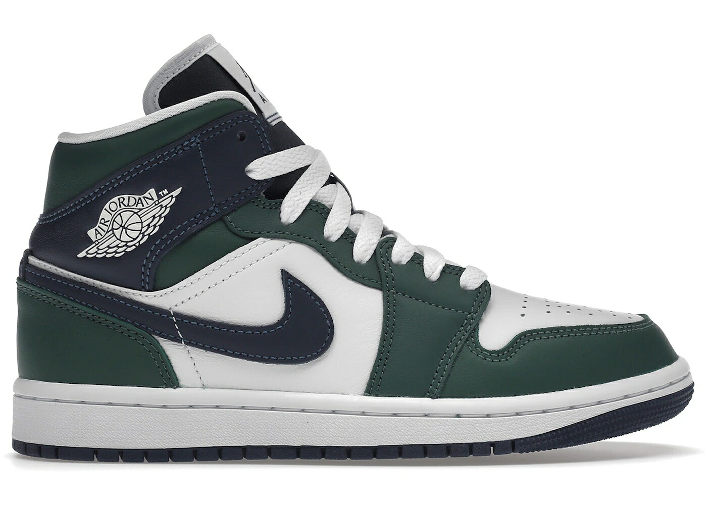 ナイキ ジョーダン ミッド シーホークス 緑 グリーン 白色 ホワイト 紺色 ネイビー WOMEN'S スニーカー レディース JORDAN 1 MID SE SEAHAWKS (WOMEN'S) / NOBLE GREEN WHITE MIDNIGHT NAVY 27,676円