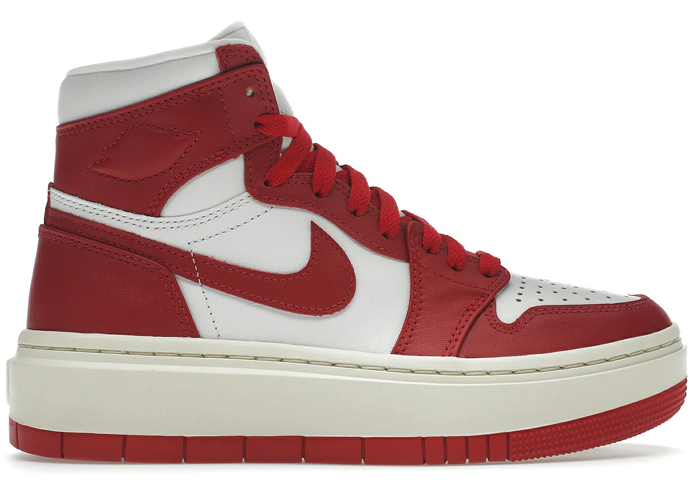 ナイキ ジョーダン ハイ 白色 ホワイト 赤 レッド WOMEN'S スニーカー レディース JORDAN 1 ELEVATE HIGH SUMMIT WHITE VARSITY RED (WOMEN'S) / SUMMIT WHITE COCONUT MILK|スニケス