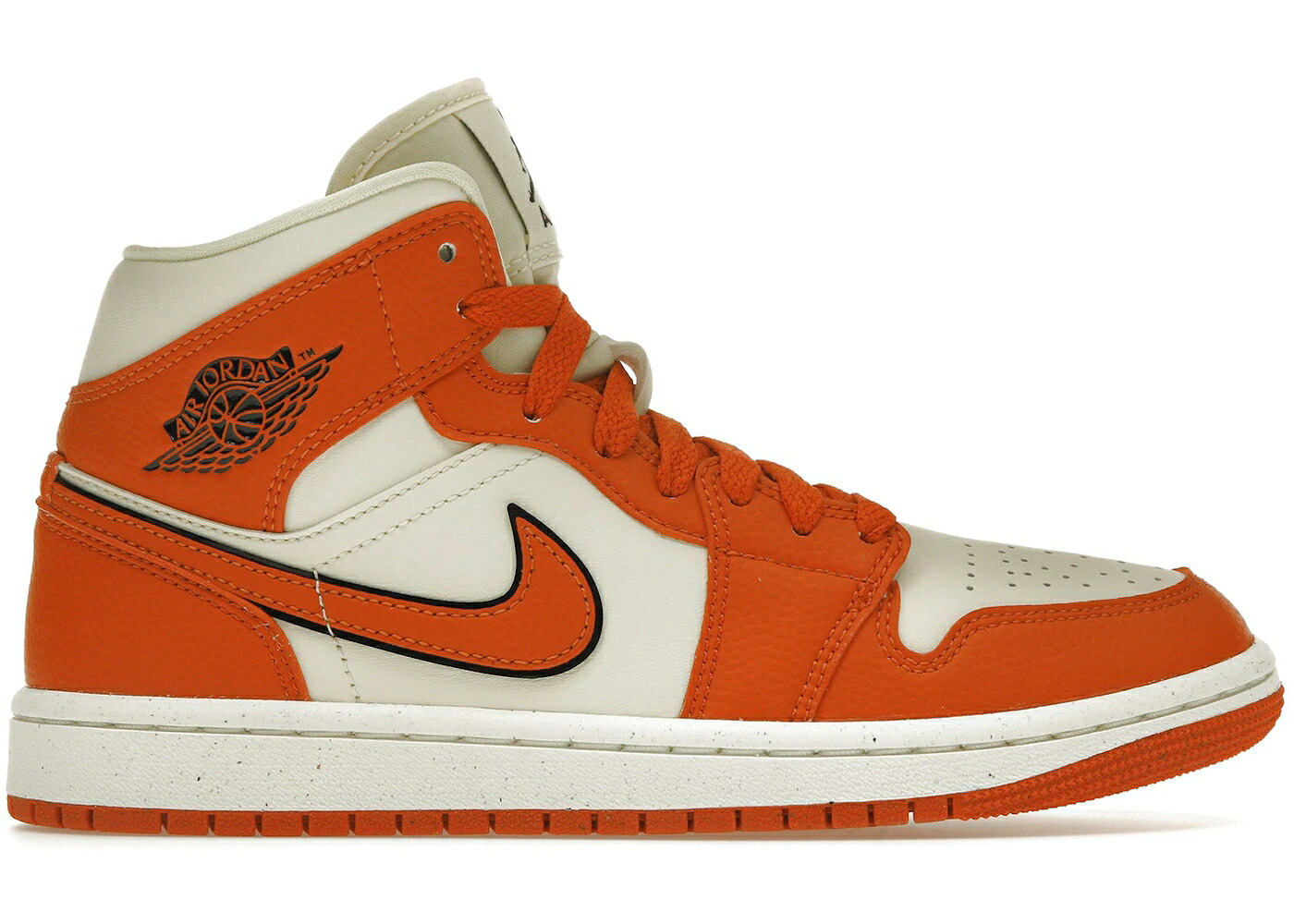 ナイキ ジョーダン ミッド 黒いこと 黒いこと WOMEN\u0027S スニーカー レディース JORDAN 1 MID SE SPORT SPICE (WOMEN\u0027S) / COCONUT MILK SPORT SPICE BLACK