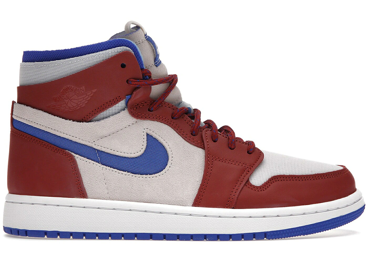 ナイキ ジョーダン 御機嫌 望遠レンズ 野球クラブ 赤 赤いこと WOMEN\u0027S スニーカー レディース JORDAN 1 HIGH ZOOM AIR CMFT TEAM RED (WOMEN\u0027S) / TEAM RED SAIL HYPER ROYAL