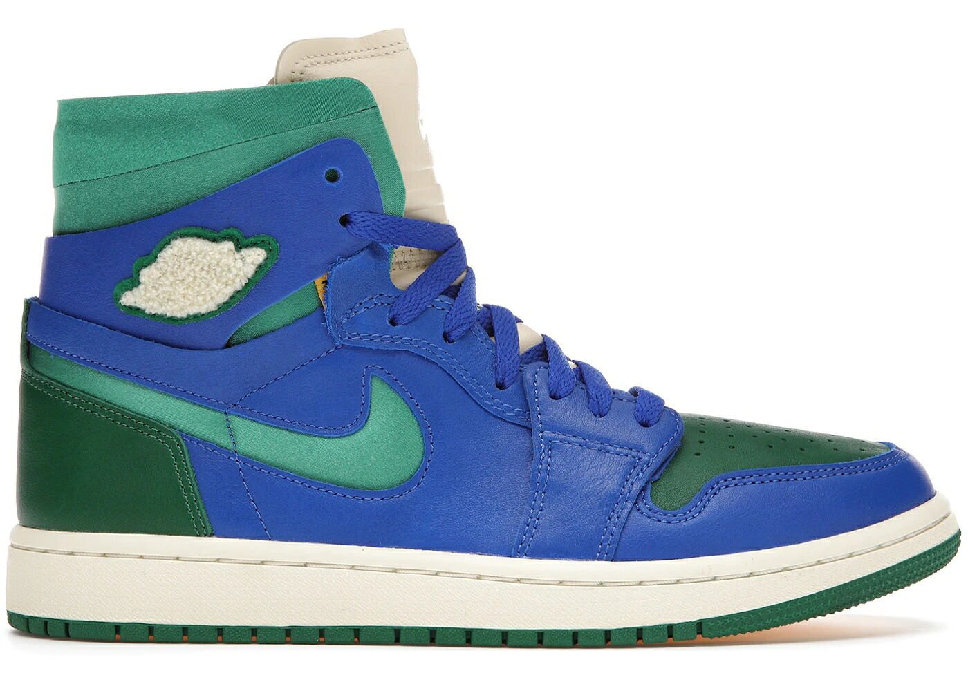 ナイキ ジョーダン 御機嫌 望遠レンズ 緑 緑であること WOMEN\u0027S スニーカー レディース JORDAN 1 HIGH ZOOM AIR CMFT ALEALI MAY CALIFIA (WOMEN\u0027S) / ROYAL GREEN