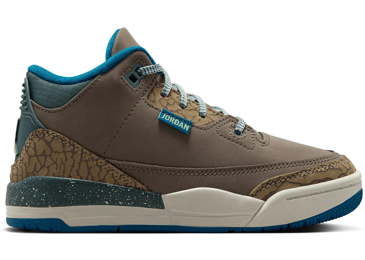 ナイキ ジョーダン オリーブ 灰色 グレー 緑 グリーン カーキ ジュニア キッズ JORDAN 3 RETRO OLIVE GREY (PS) / OLIVE GREY GREEN ABYSS KHAKI SEA ベビー マタニティ スニーカー