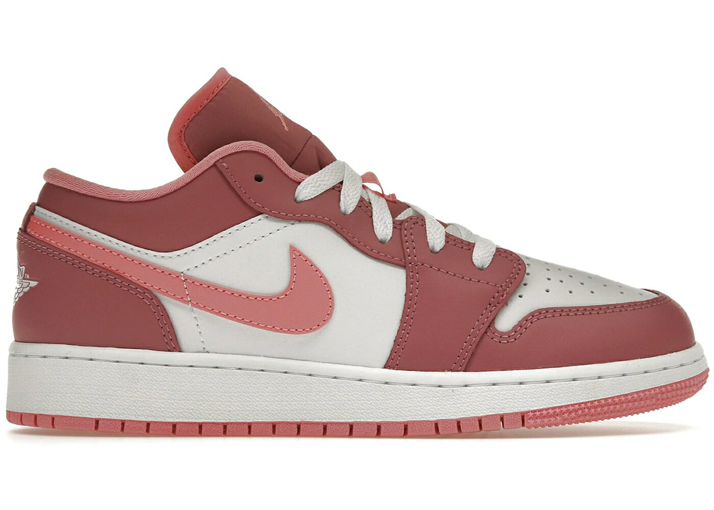 ナイキ ジョーダン 白色 ホワイト ジュニア キッズ JORDAN 1 LOW DESERT BERRY (GS) / DESERT BERRY CORAL CHALK WHITE ベビー マタニティ スニーカー