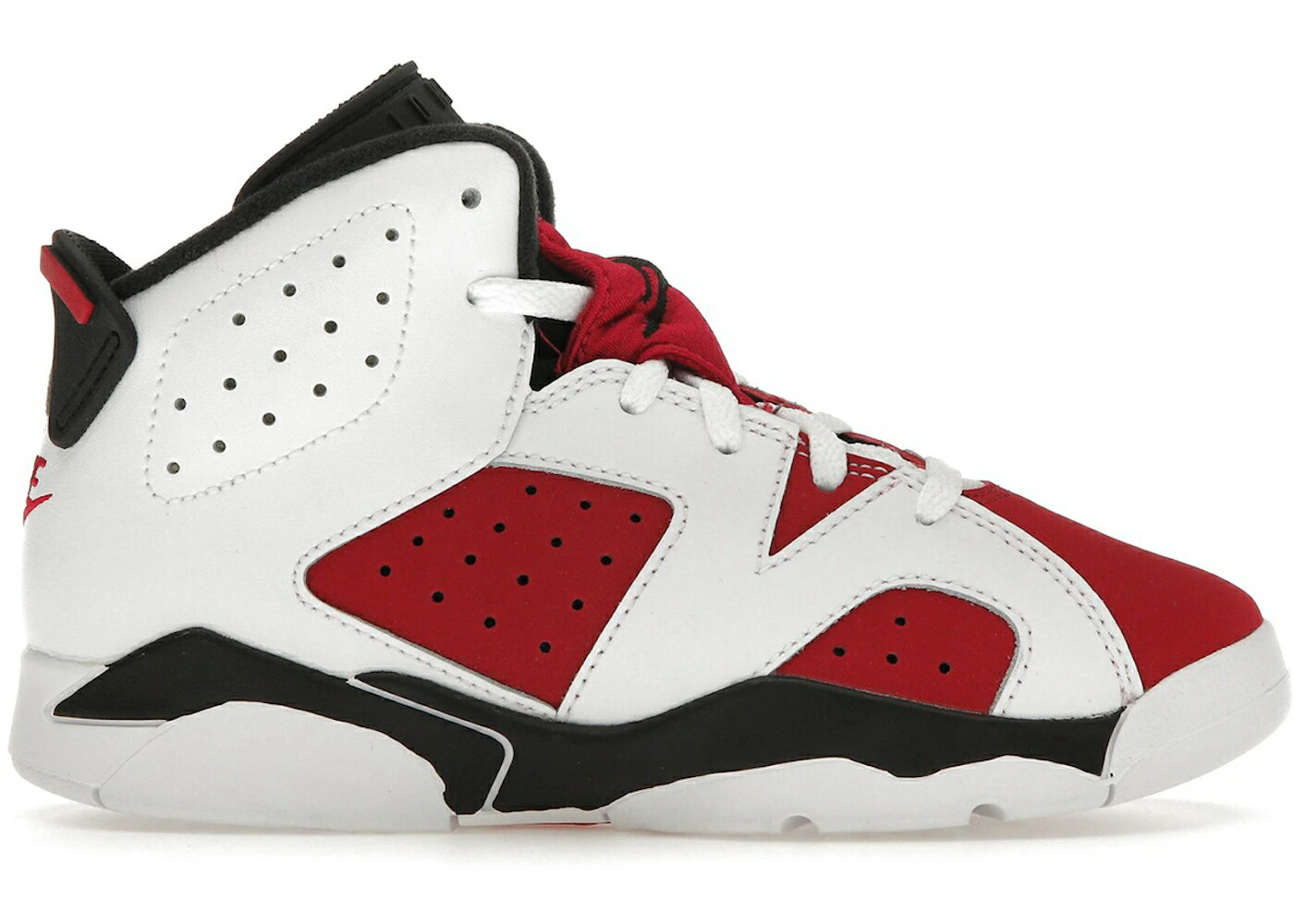 ナイキ ジョーダン 白いこと 白いこと 黒いこと 黒いこと お坊っちゃん キッズ JORDAN 6 RETRO CARMINE (2021) (なおなお書き) / WHITE BLACK CARMINE もの言う花 マタニティ スニーカー