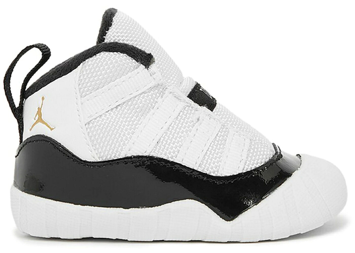 ナイキ ジョーダン 黒いこと 黒いこと 白いこと 白いこと ゴールド 御坊っちゃん キッズ JORDAN 11 RETRO CRIB BOOTIE DMP GRATITUDE (2023) (I) / BLACK WHITE METALLIC GOLD もの言う花 マタニティ スニーカー