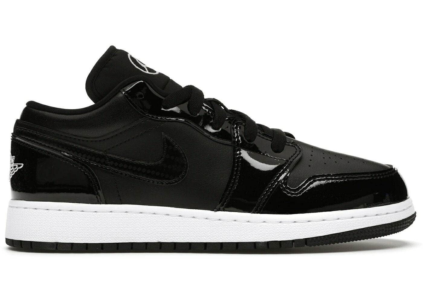 ナイキ ジョーダン 黒色 ブラック 白色 ホワイト ジュニア キッズ JORDAN 1 LOW SE ALL-STAR (2021) (GS) / BLACK BLACK WHITE ベビー マタニティ スニーカー｜スニケス