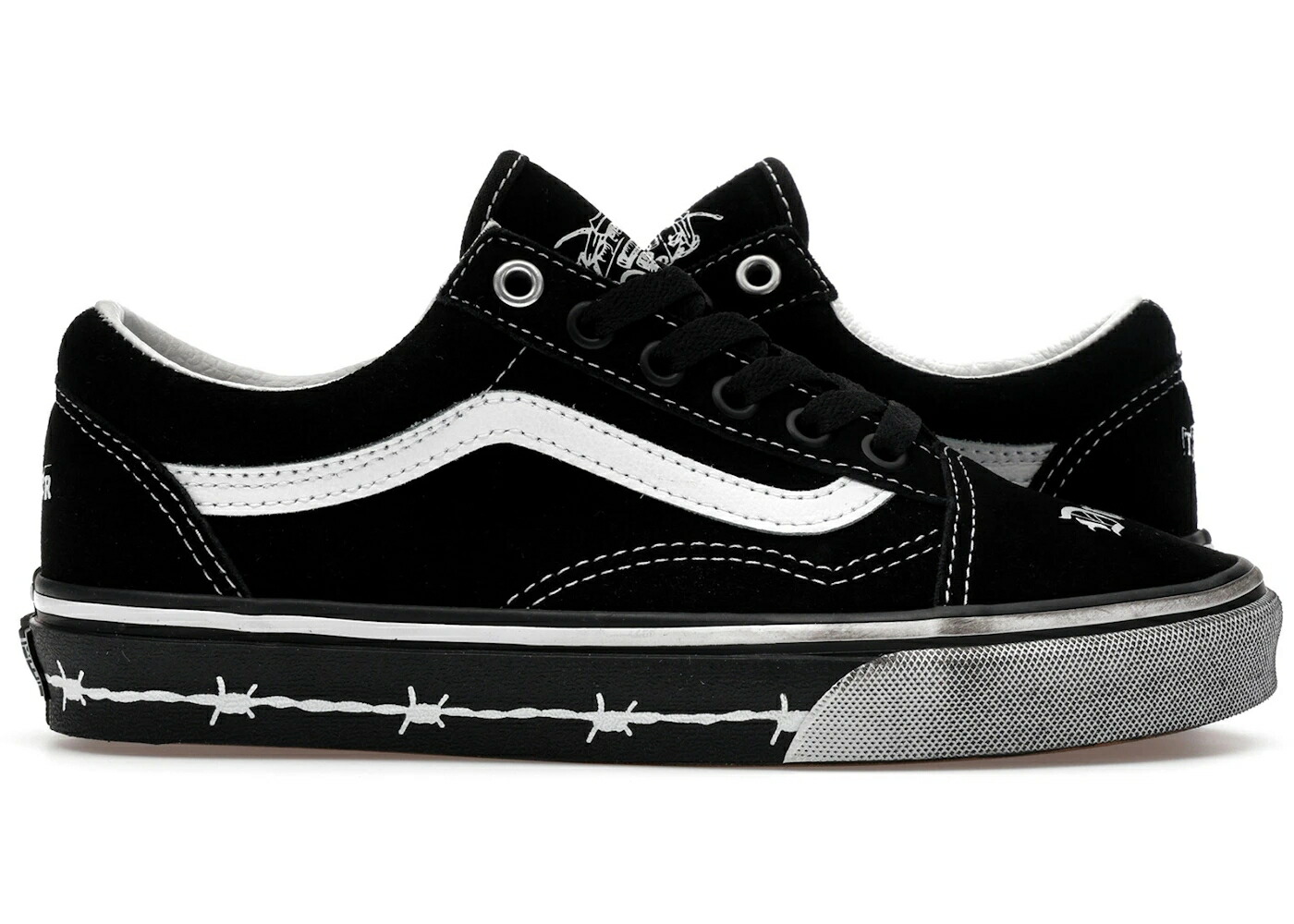 ヴァンズ バンズ 黒いこと 黒いこと 白いこと 白いこと 年寄りの学院 スニーカー メンズ VANS OLD SKOOL TRAVIS BARKER DUES PAID / BLACK WHITE