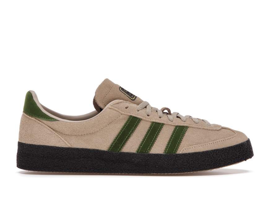 アディダス ADIDAS テック ゴールド スニーカー 【 LOTHERTON SPZL TECH GOLD CRAFT GREEN CORE BLACK 】