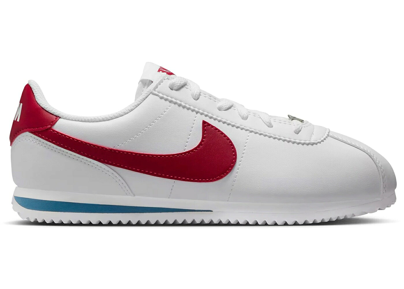ナイキ コルテッツ 白いこと 白いこと 青味 青み 赤 赤いこと 御坊っちゃん キッズ NIKE CORTEZ FORREST GUMP (GS) / WHITE VARSITY BLUE VARSITY RED もの言う花 マタニティ スニーカー