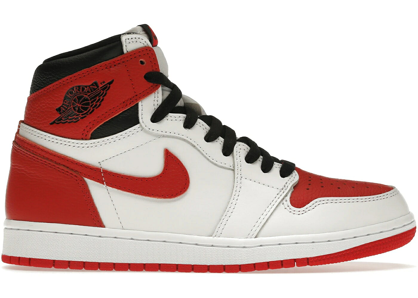 ナイキ ジョーダン 御機嫌 白いこと 白いこと 赤 赤いこと 黒いこと 黒いこと スニーカー メンズ JORDAN 1 RETRO HIGH OG HERITAGE / WHITE UNIVERSITY RED BLACK