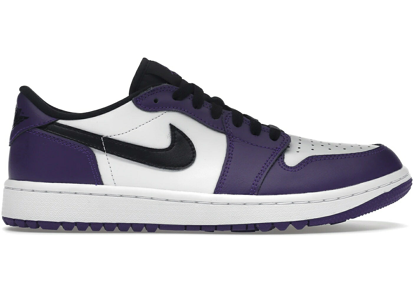 ナイキ ジョーダン ゴルフ コート 紫 パープル 白色 ホワイト スニーカー メンズ JORDAN 1 RETRO LOW GOLF COURT PURPLE / WHITE COURT PURPLE UNIVERSITY