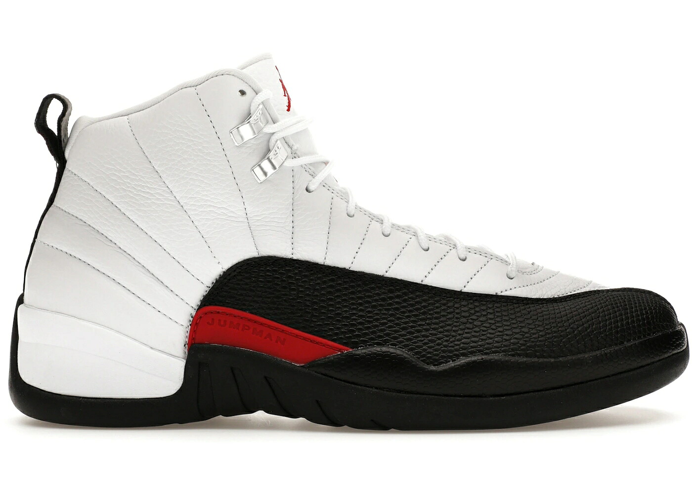 ナイキ ジョーダン 白色 ホワイト 赤 レッド 黒色 ブラック スニーカー メンズ JORDAN 12 RETRO TAXI FLIP / WHITE GYM RED BLACK