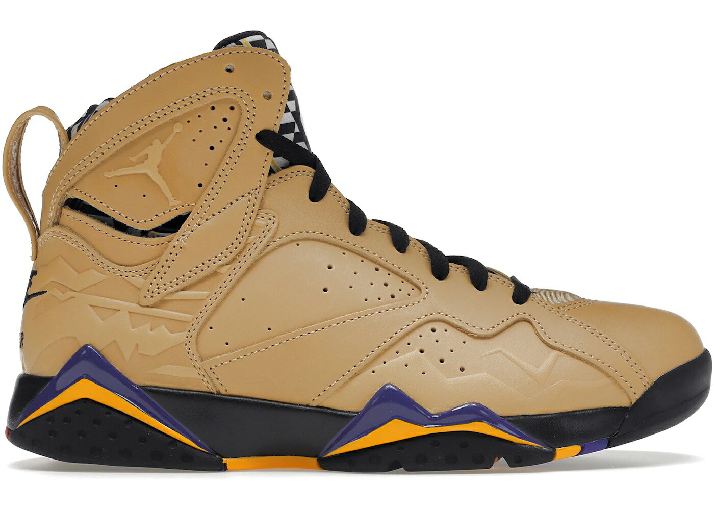ナイキ ジョーダン 黒色 ブラック スニーカー メンズ JORDAN 7 RETRO SE VACHETTA TAN / VACHETTA TAN BLACK TAXI DARK