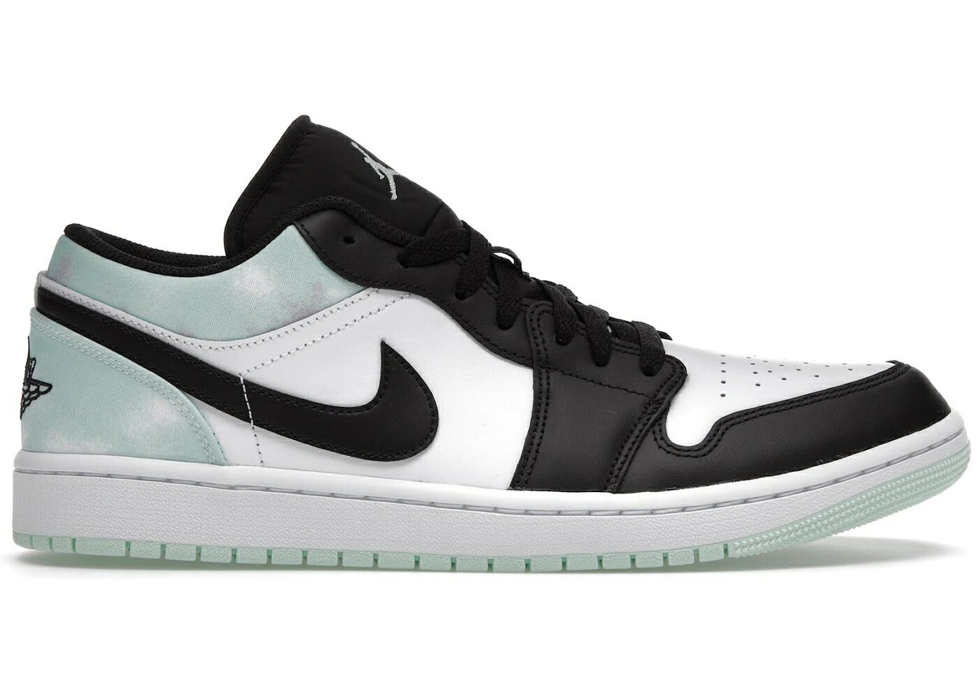 ナイキ ジョーダン 黒いこと 黒いこと 青味 青み スニーカー メンズ JORDAN 1 LOW TIE-DYE / BLACK BLUE