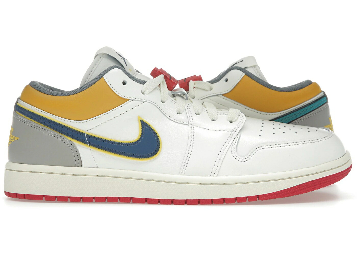 ナイキ ジョーダン 分科大学 薄墨色 薄墨色 スニーカー メンズ JORDAN 1 LOW PRM SAIL CASHMERE / SAIL CASHMERE COLLEGE GREY BRAVE スニーカー-靴-メンズ靴