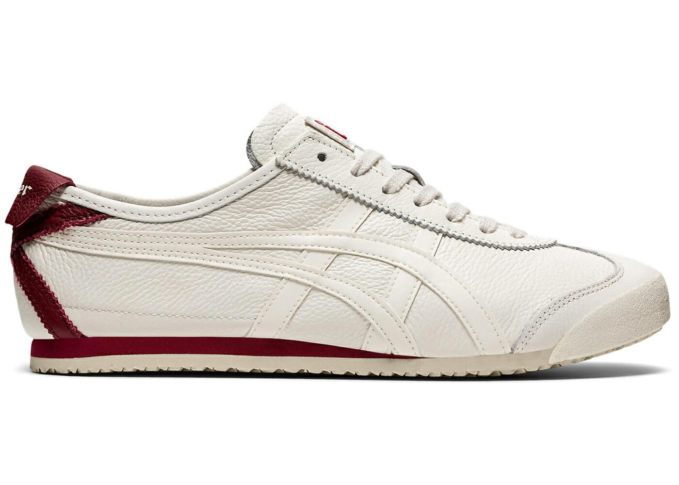 アシックス メキシコ クリーム オニツカタイガー JUアイスクリーム スニーカー メンズ ASICS ONITSUKA TIGER MEXICO 66 CREAM BEET JUICE / CREAM BEET JUICE