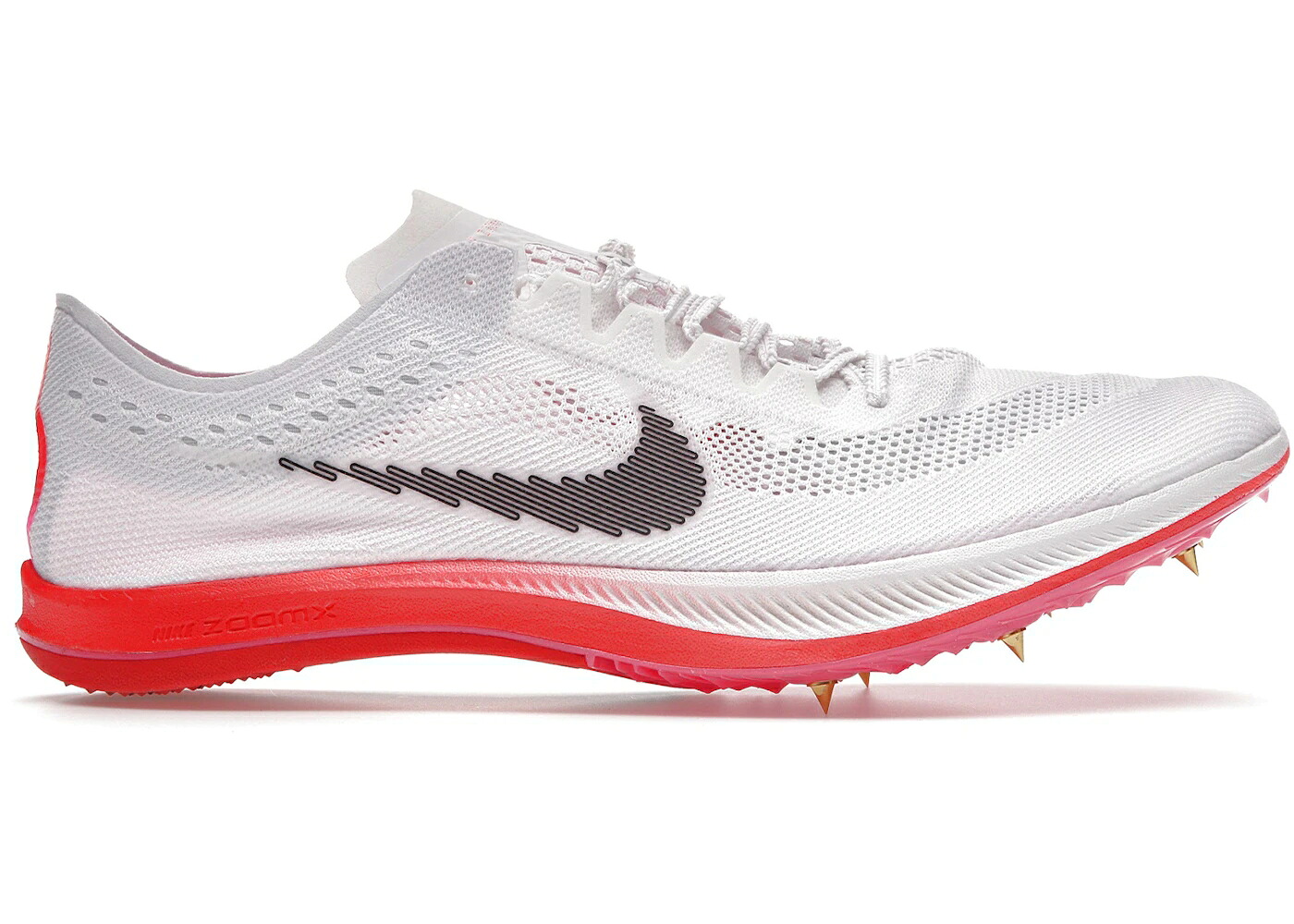 ナイキ ドラゴンフライ 白色 ホワイト 灰色 グレー 橙 オレンジ スニーカー メンズ NIKE ZOOMX DRAGONFLY SPRINT SPIKES WHITE / WHITE GREY ORANGE｜スニケス