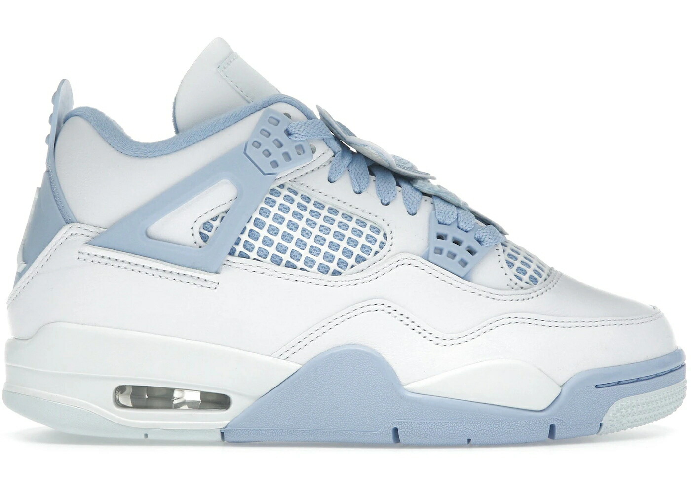 ナイキ ジョーダン 白いこと 白いこと 青味 青み WOMEN\u0027S スニーカー レディース JORDAN 4 RETRO FORGET ME NOT (WOMEN\u0027S) / WHITE ALUMINUM BLUE TINT OIL