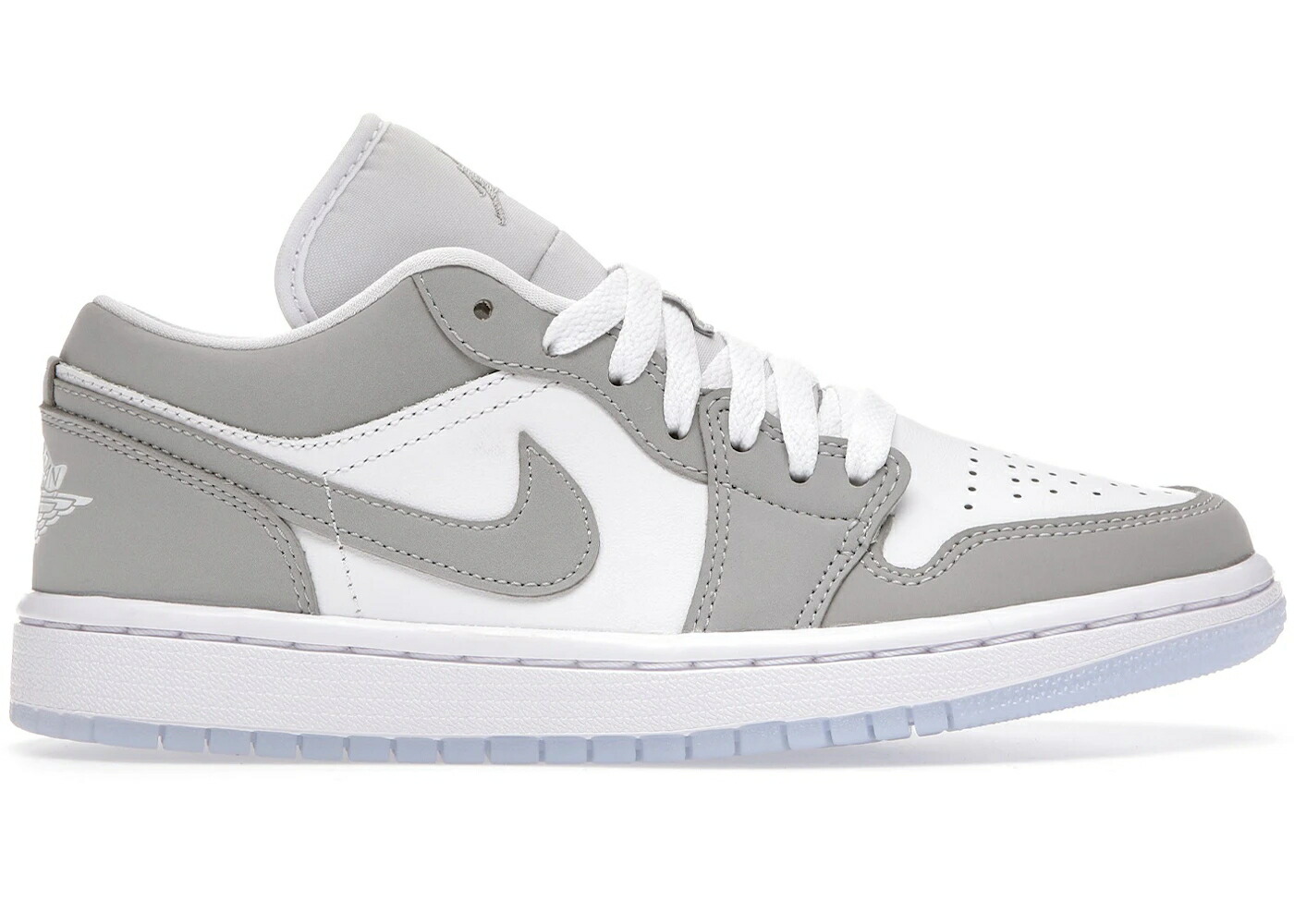 ナイキ ジョーダン 薄墨色 薄墨色 白いこと 白いこと WOMEN\u0027S スニーカー レディース JORDAN 1 LOW WOLF GREY (WOMEN\u0027S) / WHITE WOLF GREY ALUMINIUM