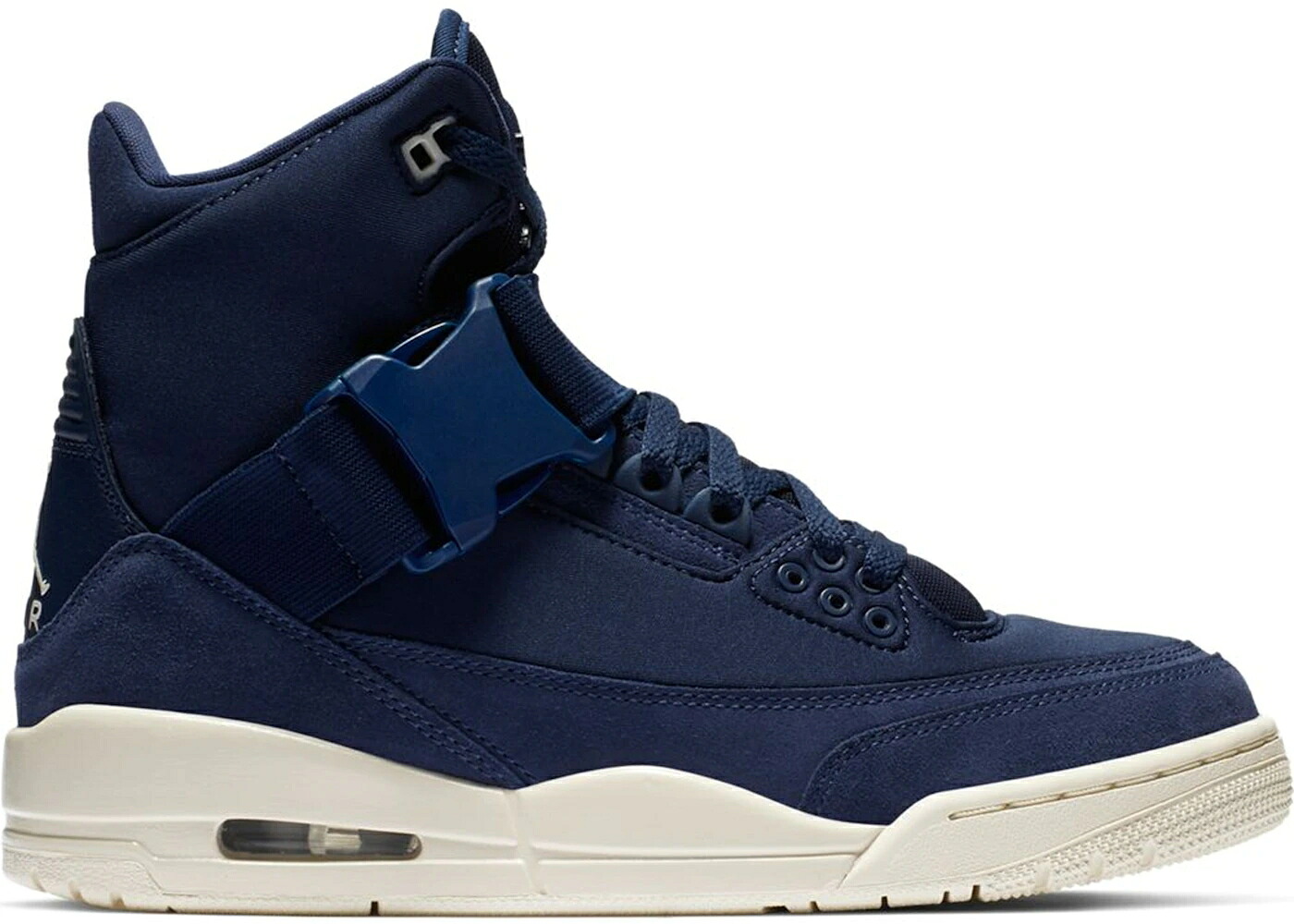 ナイキ ジョーダン 紺色 米国海軍 皮膚軟化剤 WOMEN\u0027S スニーカー レディース JORDAN 3 RETRO EXPLORER XX MIDNIGHT NAVY LIGHT CREAM (WOMEN\u0027S) / MIDNIGHT NAVY LIGHT CREAM LIGHT