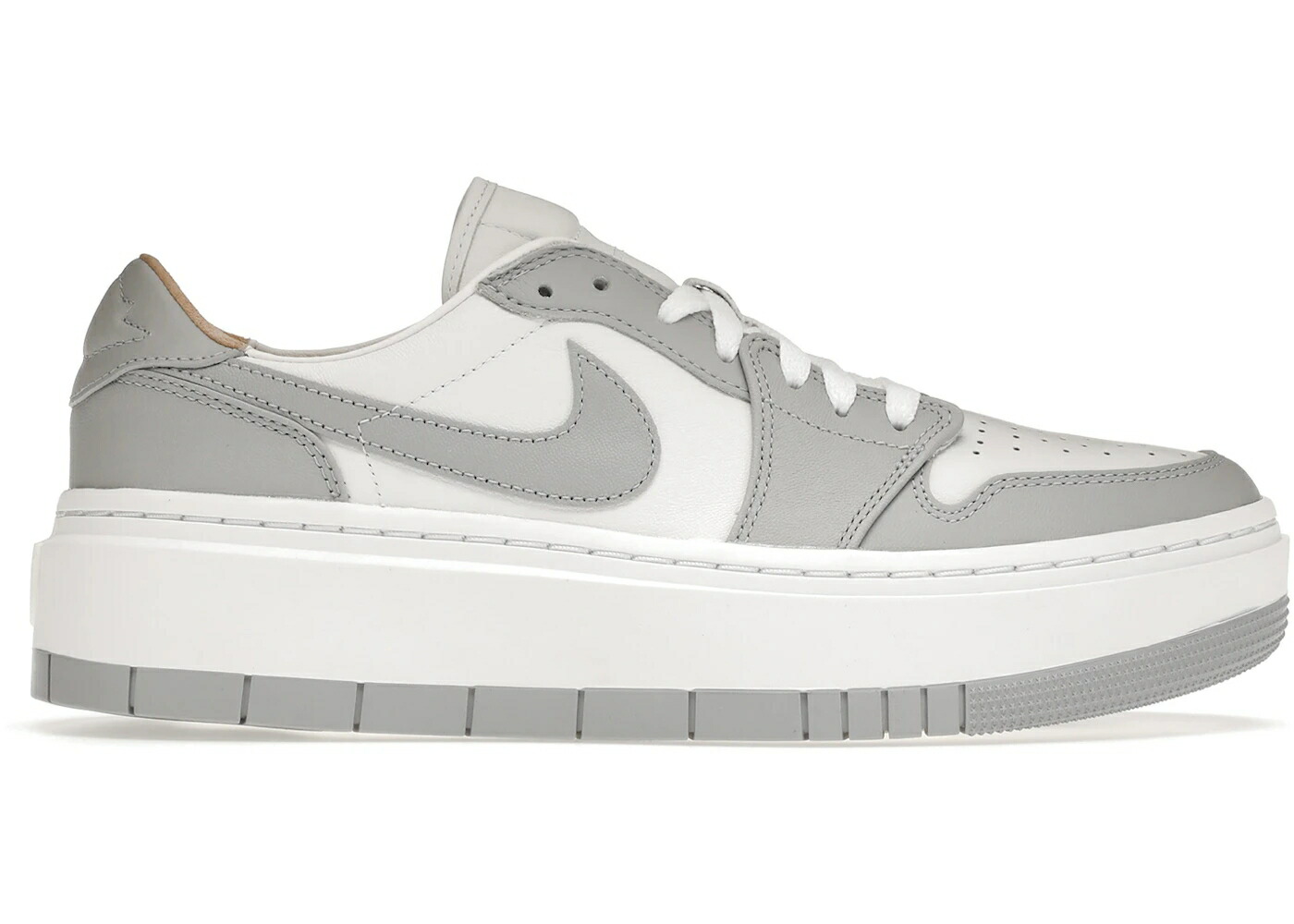 ナイキ ジョーダン 薄墨色 薄墨色 白いこと 白いこと WOMEN\u0027S スニーカー レディース JORDAN 1 ELEVATE LOW WOLF GREY (WOMEN\u0027S) / WHITE WOLF GREY