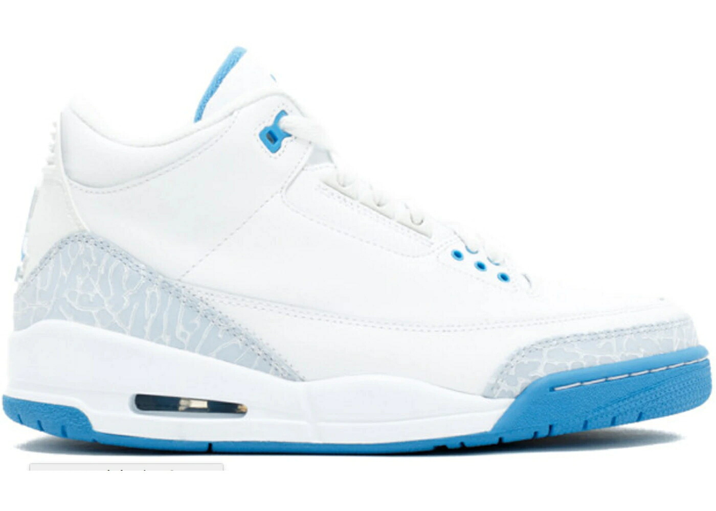 ナイキ ジョーダン 青色 ブルー 白色 ホワイト WOMEN'S スニーカー レディース JORDAN 3 RETRO HARBOR BLUE (WOMEN'S) / WHITE HARBOR BLUE BOARDER BLUE｜スニケス