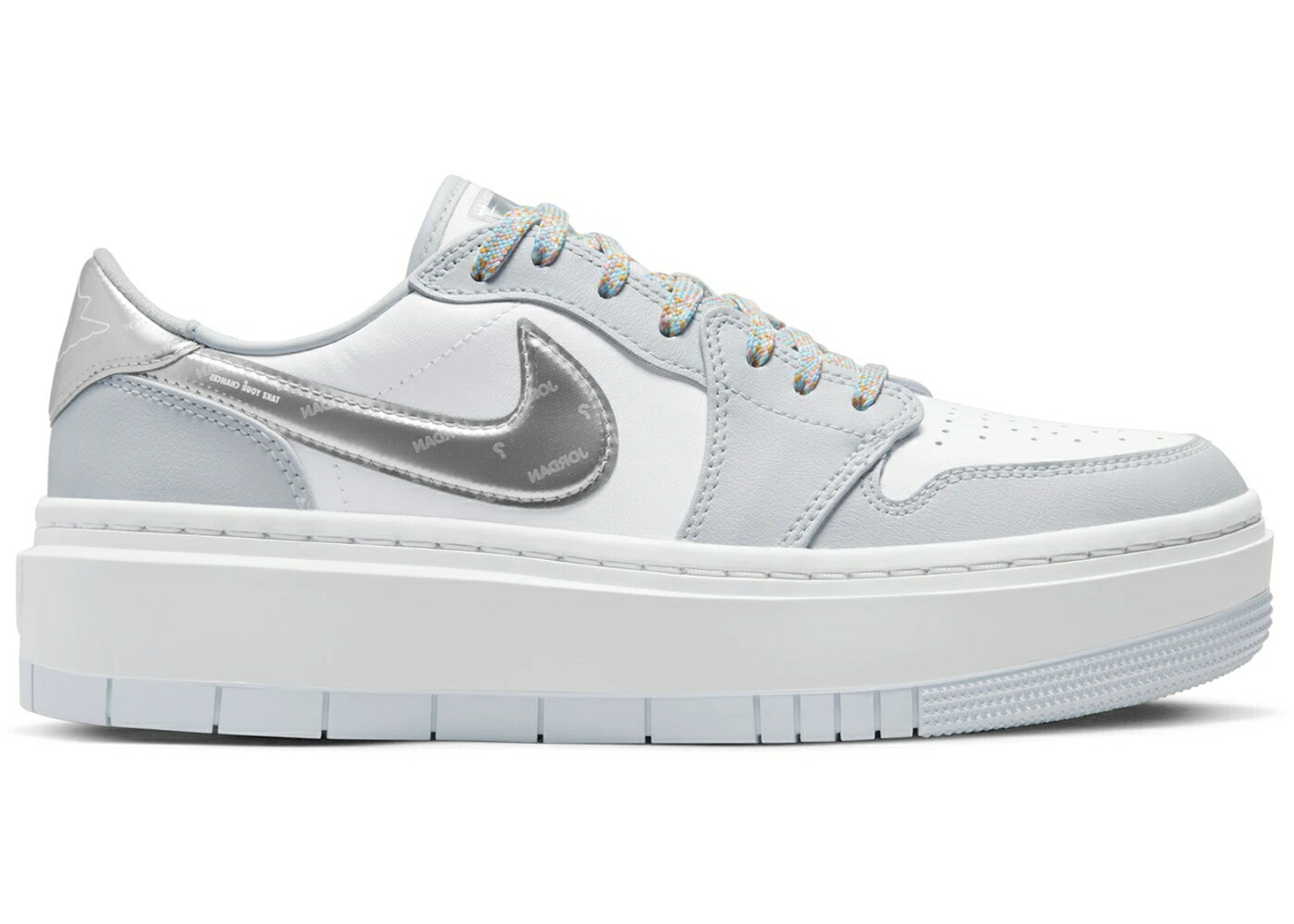 ナイキ ジョーダン 銀色 シルバー 白色 ホワイト ピュア WOMEN'S スニーカー レディース JORDAN 1 ELEVATE LOW SE TEAR AWAY SILVER (WOMEN'S) / WHITE METALLIC SILVER WHITE PURE