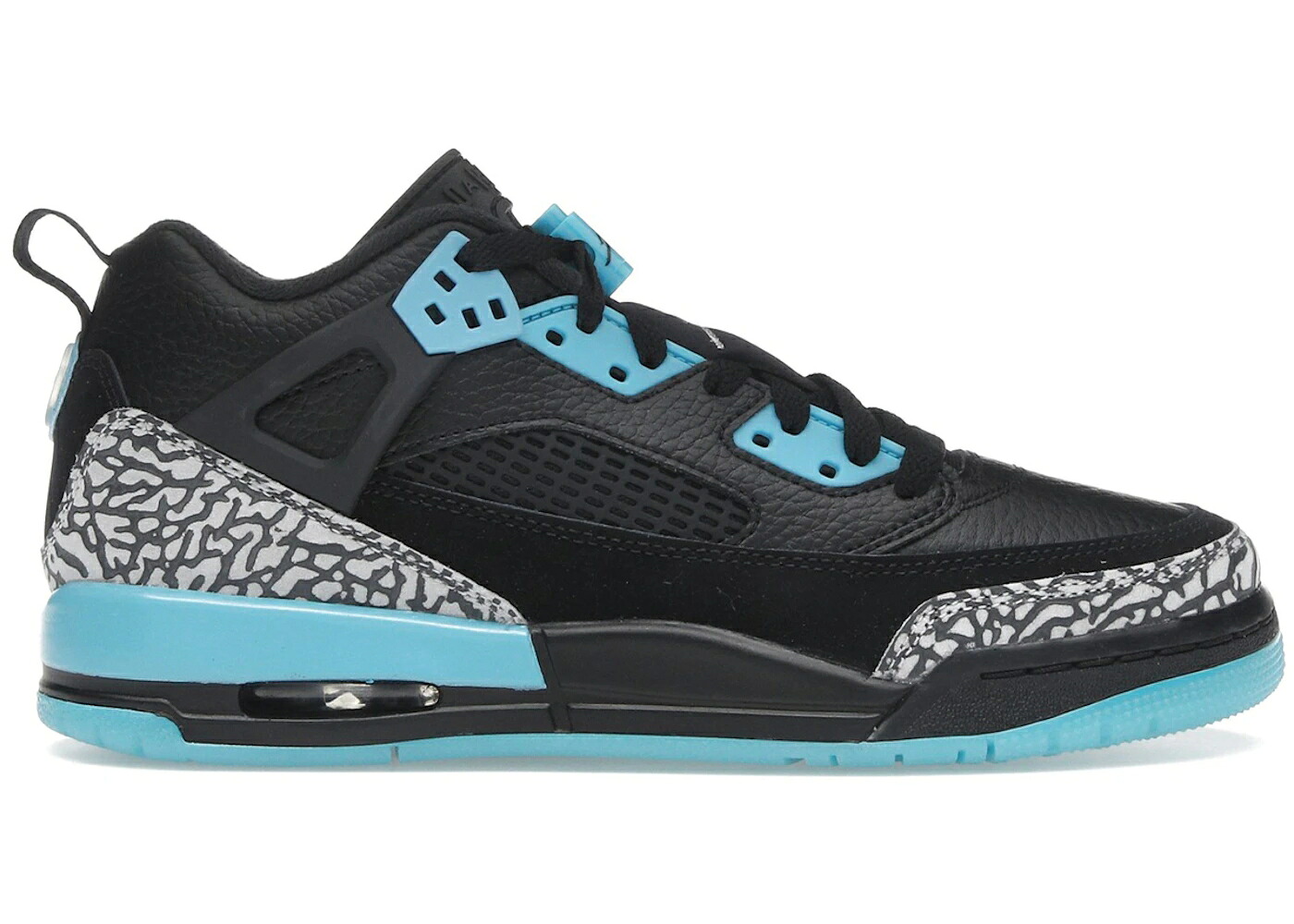 ナイキ ジョーダン 黒いこと 黒いこと 青み 青色 薄墨色 薄墨色 お坊っちゃん キッズ JORDAN SPIZIKE LOW BLACK GAMMA BLUE (GS) / BLACK GAMMA BLUE WOLF GREY もの言う花 マタニティ スニーカー