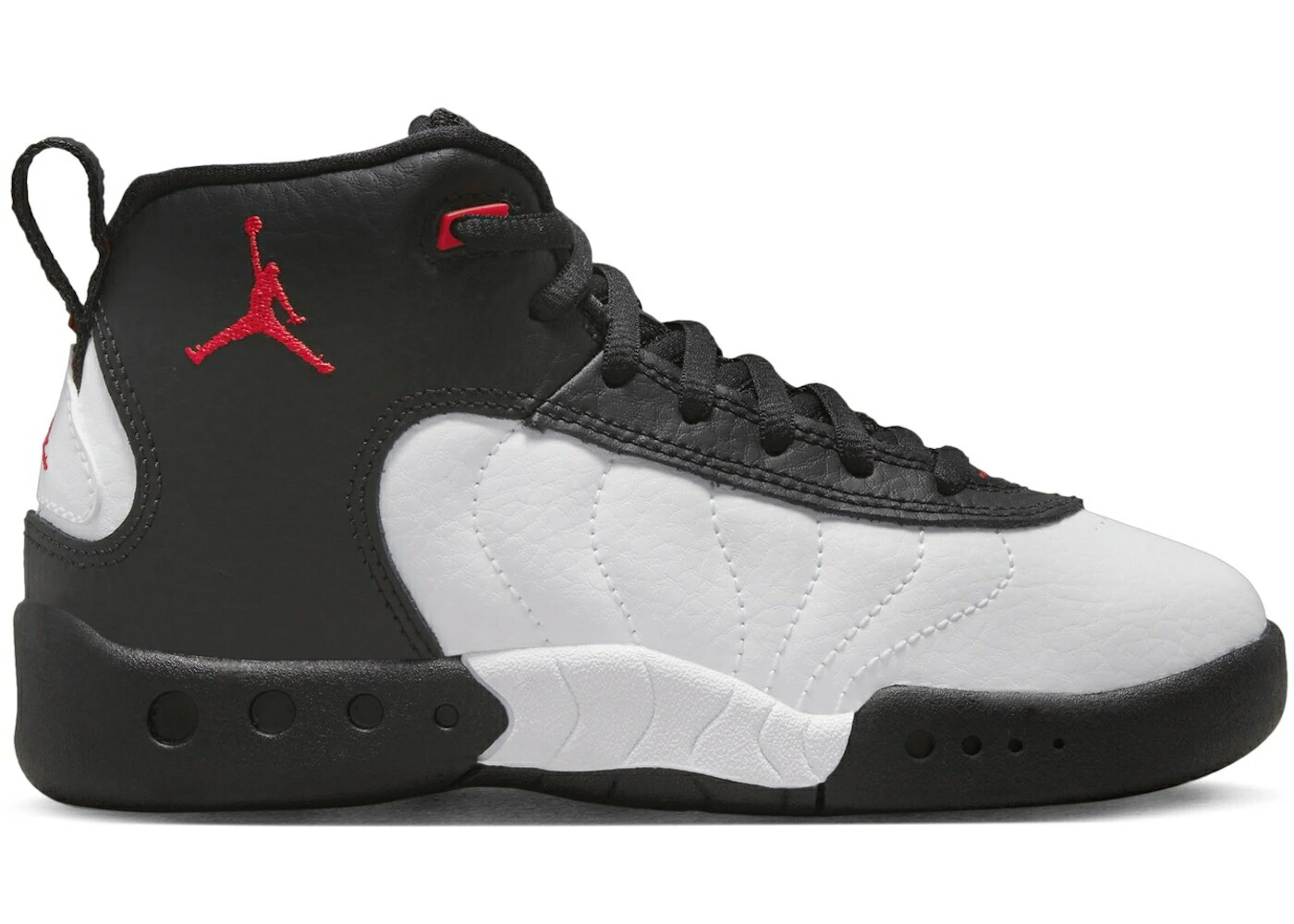 ナイキ ジョーダン ジャンプマン プロ 黒色 ブラック 白色 ホワイト 赤 レッド ジュニア キッズ JORDAN JUMPMAN PRO BLACK WHITE UNIVERSITY RED (PS) / BLACK WHITE UNIVERSITY RED ベビー マタニティ スニーカ