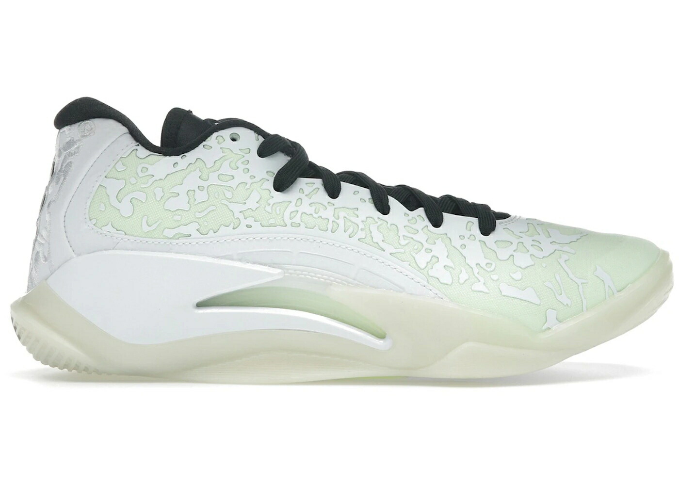 ナイキ ジョーダン 白色 ホワイト 黒色 ブラック ジュニア キッズ JORDAN ZION 3 NO GUTS (GS) / WHITE BLACK BARELY VOLT WHITE ベビー マタニティ スニーカー