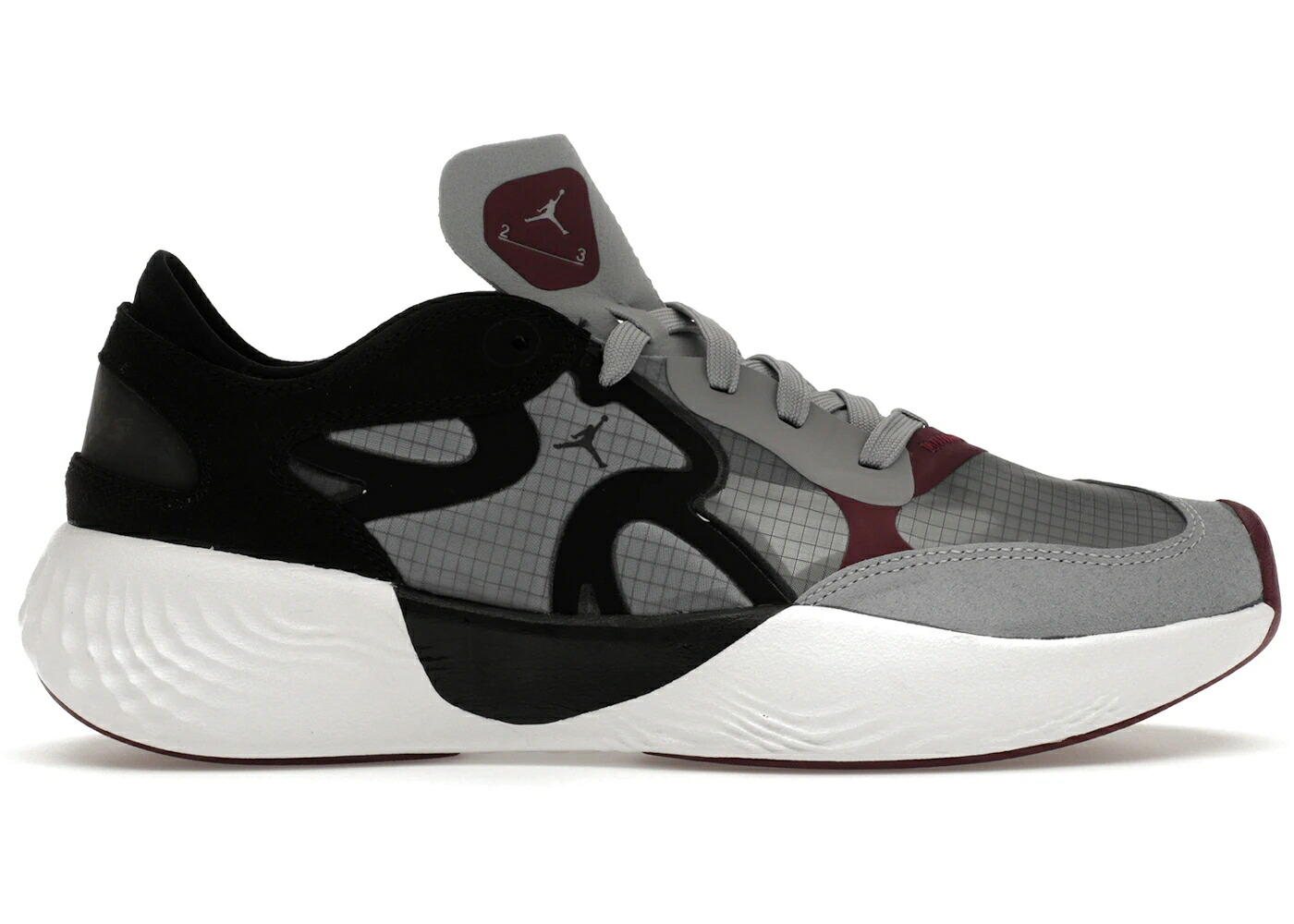ナイキ ジョーダン 赤 レッド 灰色 グレー グレイ 黒色 ブラック 白色 ホワイト スニーカー メンズ JORDAN DELTA 3 LOW CHERRYWOOD RED WOLF GRAY / BLACK WHITE CHERRYWOOD RED WOLF
