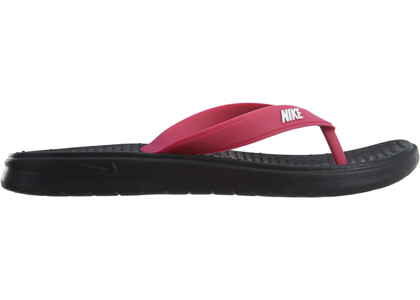 ナイキ 黒色 ブラック ピンク 白色 ホワイト WOMEN'S スニーカー レディース NIKE SOLAR THONG BLACK WHITE-VIVID PINK (WOMEN'S) / BLACK WHITE VIVID PINK|スニケス