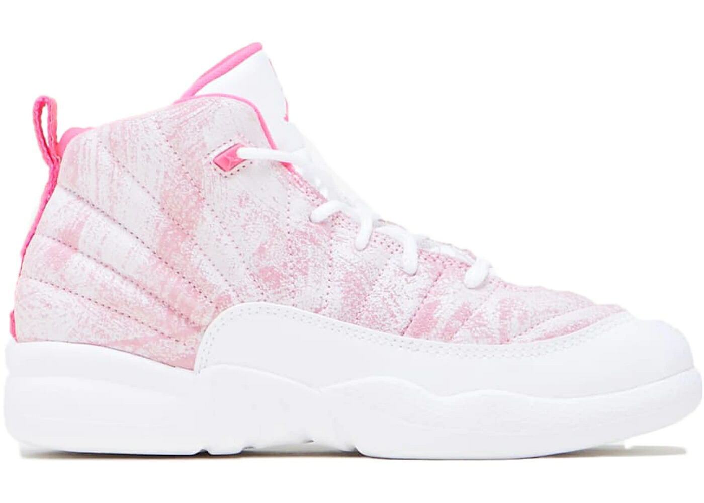 ナイキ ジョーダン 白色 ホワイト ピンク ジュニア キッズ JORDAN 12 RETRO ARCTIC PUNCH (PS) / WHITE ARCTIC PUNCH HYPER PINK ベビー マタニティ スニーカー｜スニケス