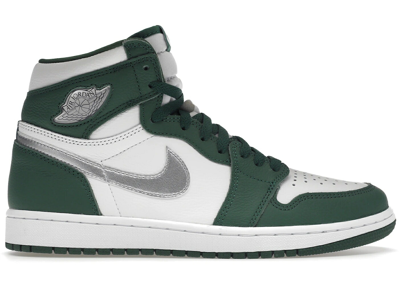 ナイキ ジョーダン ハイ 緑 グリーン 銀色 シルバー スニーカー メンズ JORDAN 1 RETRO HIGH OG GORGE GREEN / GORGE GREEN METALLIC SILVER